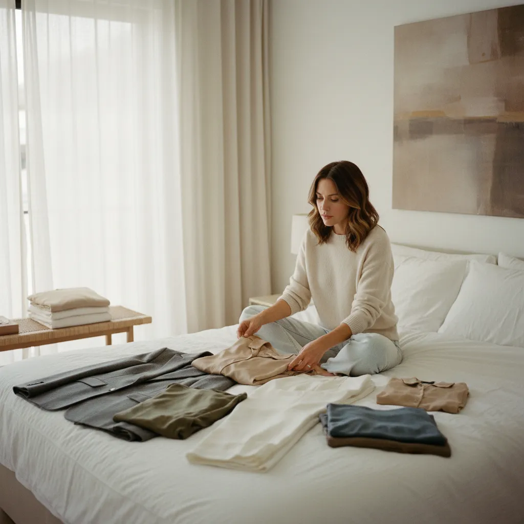 Die Bestandsaufnahme ist der erste Schritt zur minimalistischen Garderobe