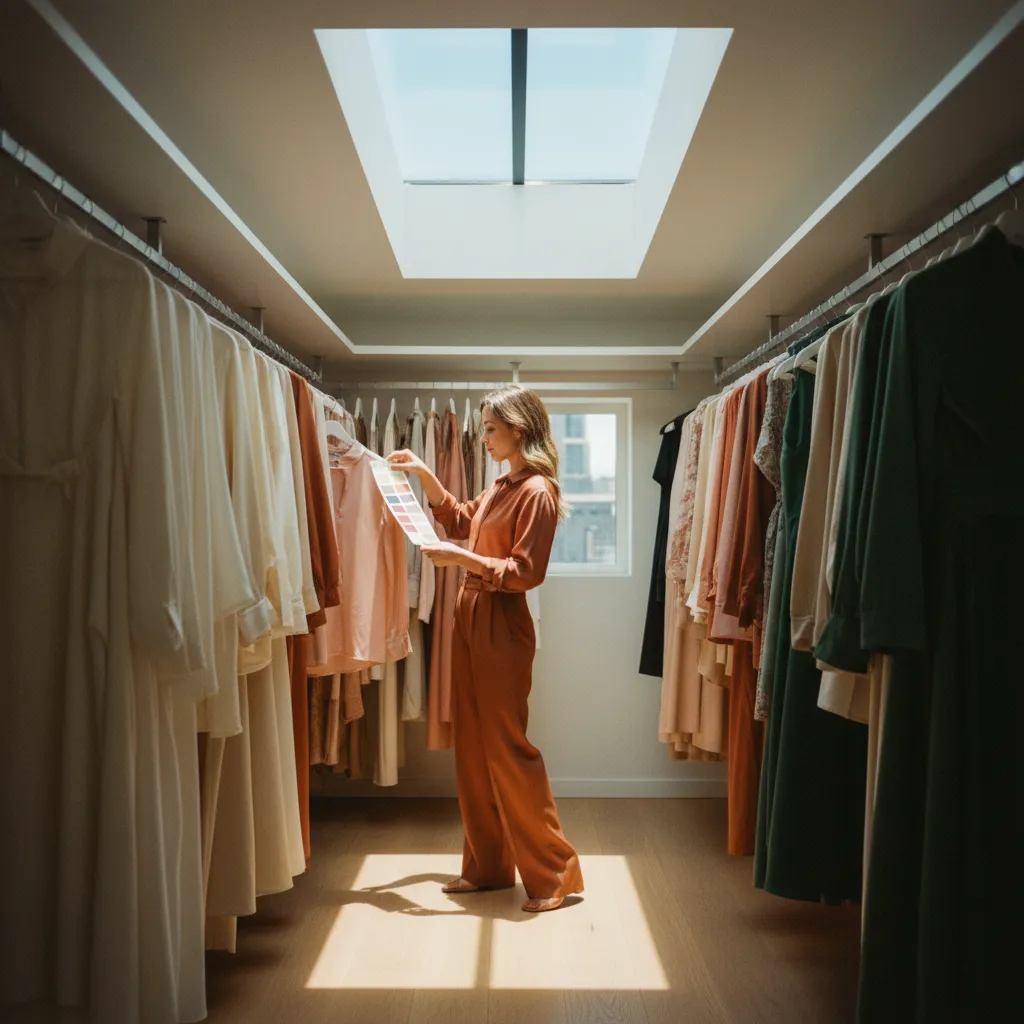 Farbberatung in der Praxis: Mit Farbpass die Garderobe gezielt zusammenstellen