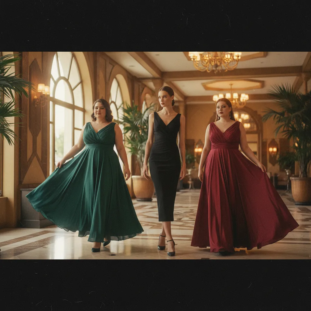Festliche Kleider für jeden Figurtyp: A-Linie, Etuikleid und Empire-Schnitt im Vergleich