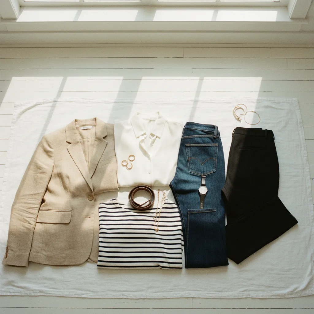 Capsule Wardrobe Basics: Mit 30 bis 50 Kernteilen entstehen über 100 Outfit-Kombinationen