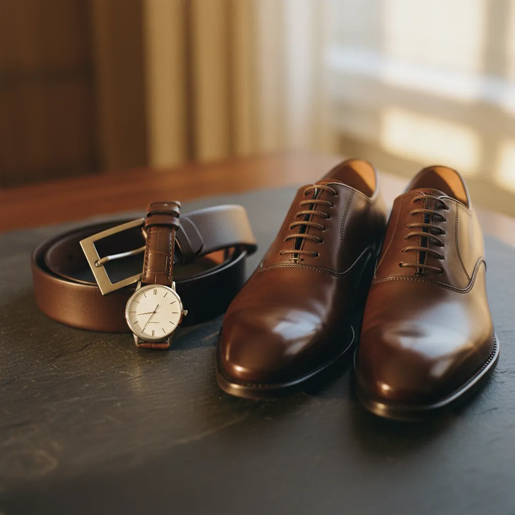 Gepflegte Schuhe und dezente Accessoires sind das Fundament eines überzeugenden Bewerbungslooks