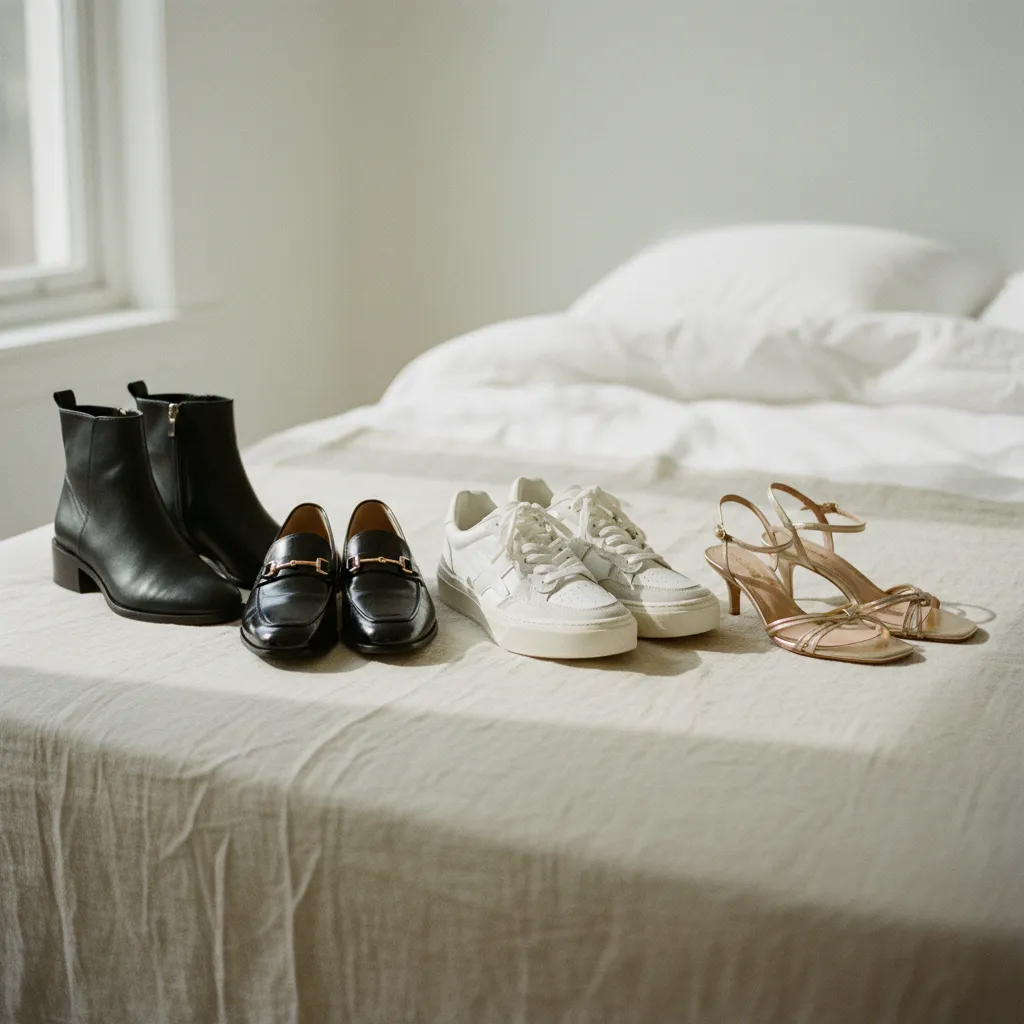 Die perfekte Capsule-Schuhgarderobe 2026 besteht aus nur fünf vielseitigen Paaren