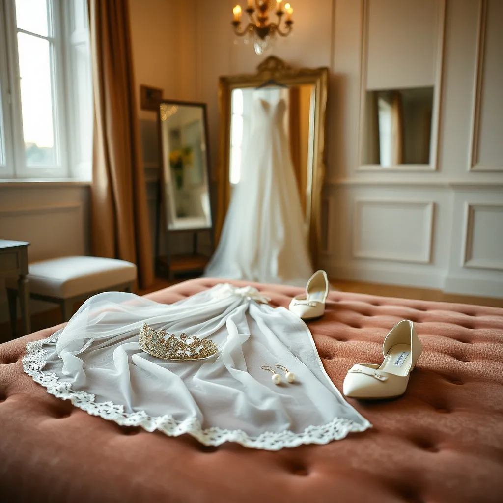 Braut-Accessoires ergänzen das perfekte Hochzeitsoutfit