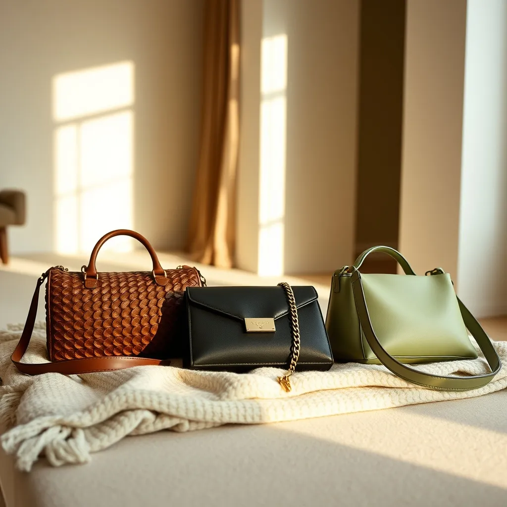 Geflochtenes Leder, Kettenriemen und sanfte Farbtöne prägen die It-Bags 2026