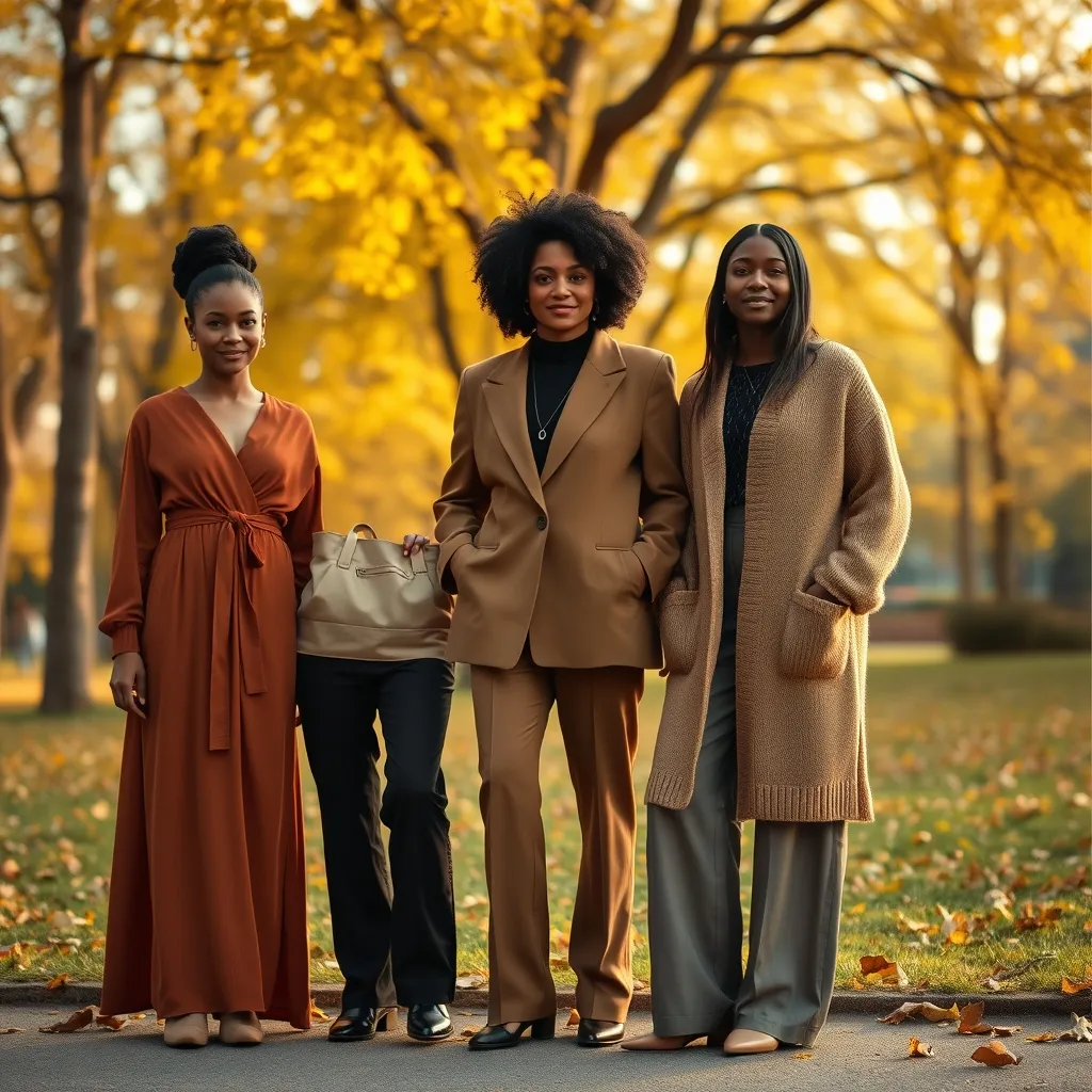 Herbstmode 2026 für verschiedene Figurtypen: Wickelkleid, Blazer-Look und Cardigan-Styling