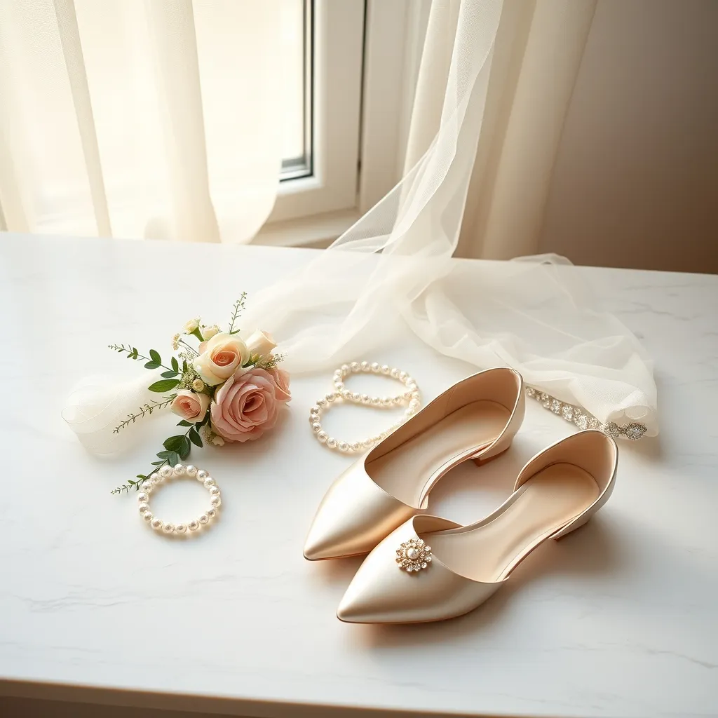 Braut-Accessoires: Schleier, Schmuck und Schuhe für den großen Tag