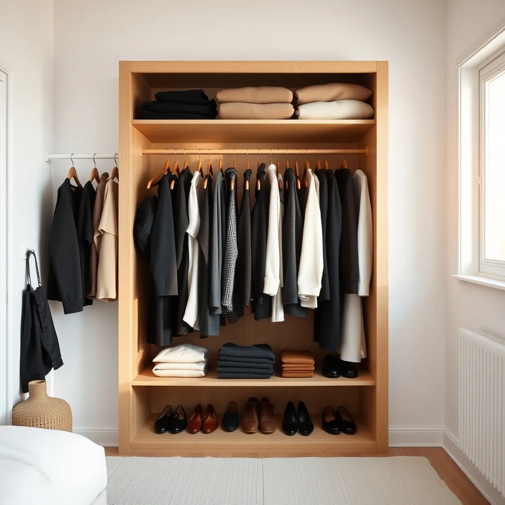 Eine kuratierte Capsule Wardrobe mit 30 Teilen in abgestimmter Farbpalette bietet über 100 Kombinationsmöglichkeiten