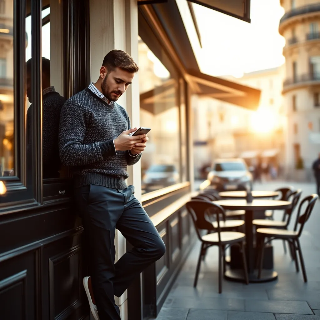 Herren-Outfit im Smart-Casual-Stil als beliebte Pinterest-Inspiration