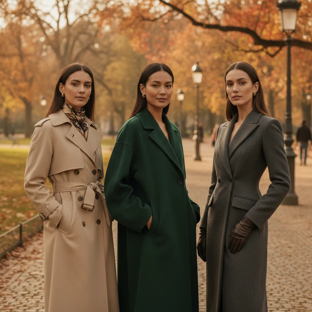 Für jeden Figurtyp der passende Mantel: Trenchcoat, Oversize und taillierter Schnitt im Vergleich