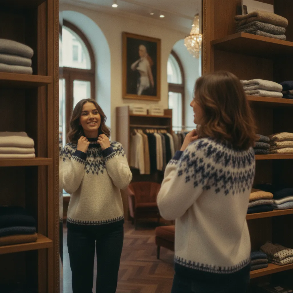 Norwegermuster Pullover Damen: Die richtige Passform finden