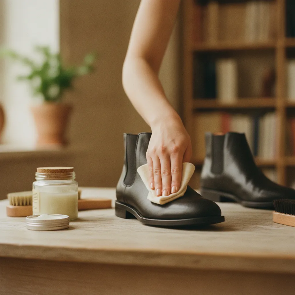 Regelmäßige Pflege verlängert die Lebensdauer deiner Stiefel erheblich