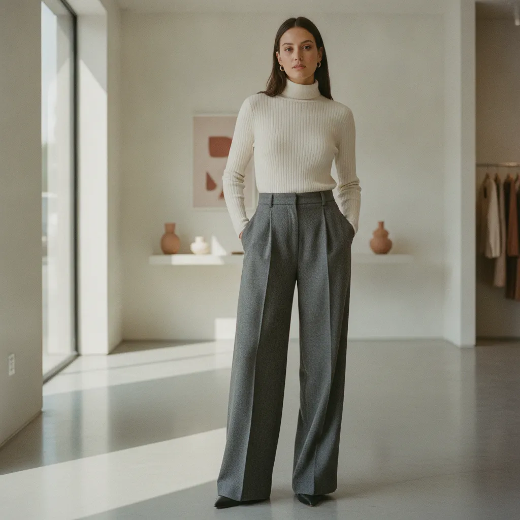 Die Marlene-Hose mit Bügelfalte ist der Hosentrend 2025