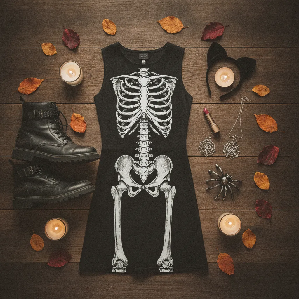 Accessoires und Details machen den Halloween-Look erst komplett