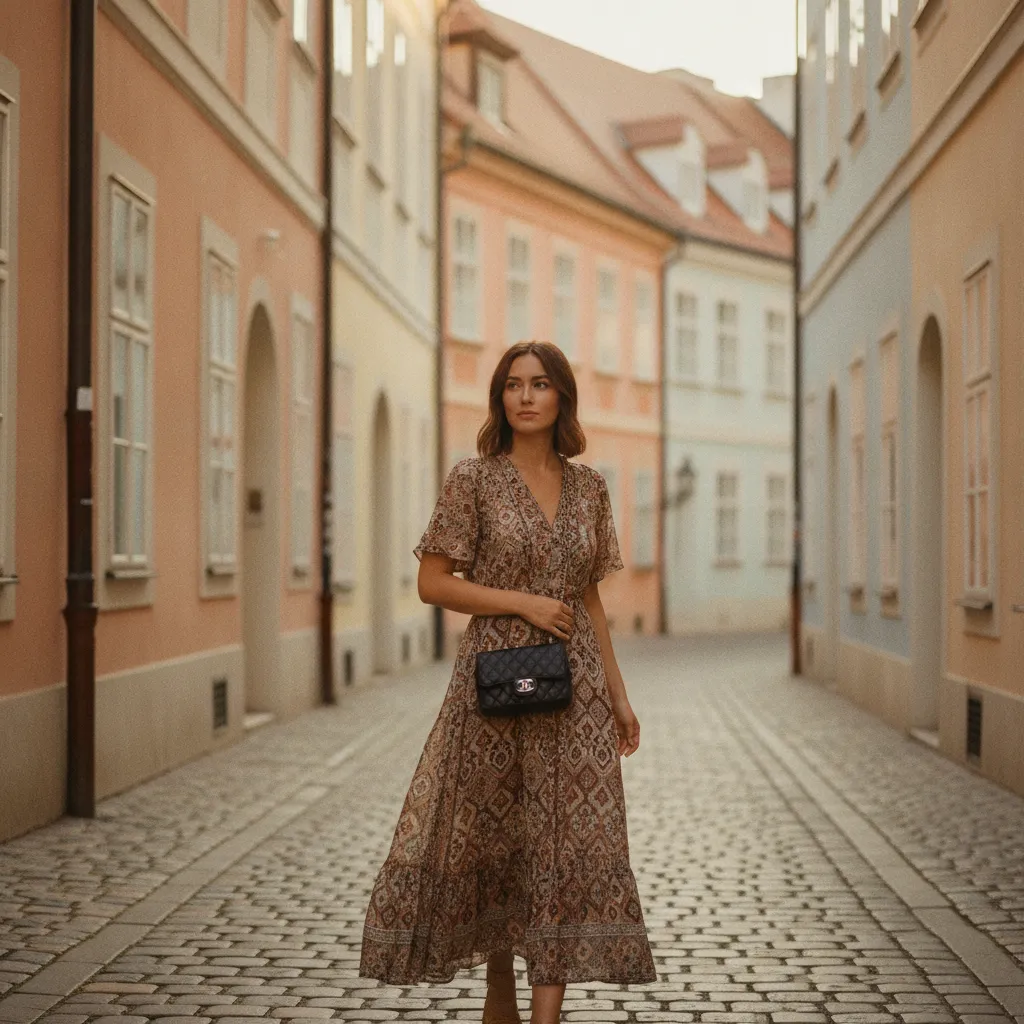 Eine gesteppte Mini-Flap-Bag passt perfekt zum sommerlichen Stadtbummel