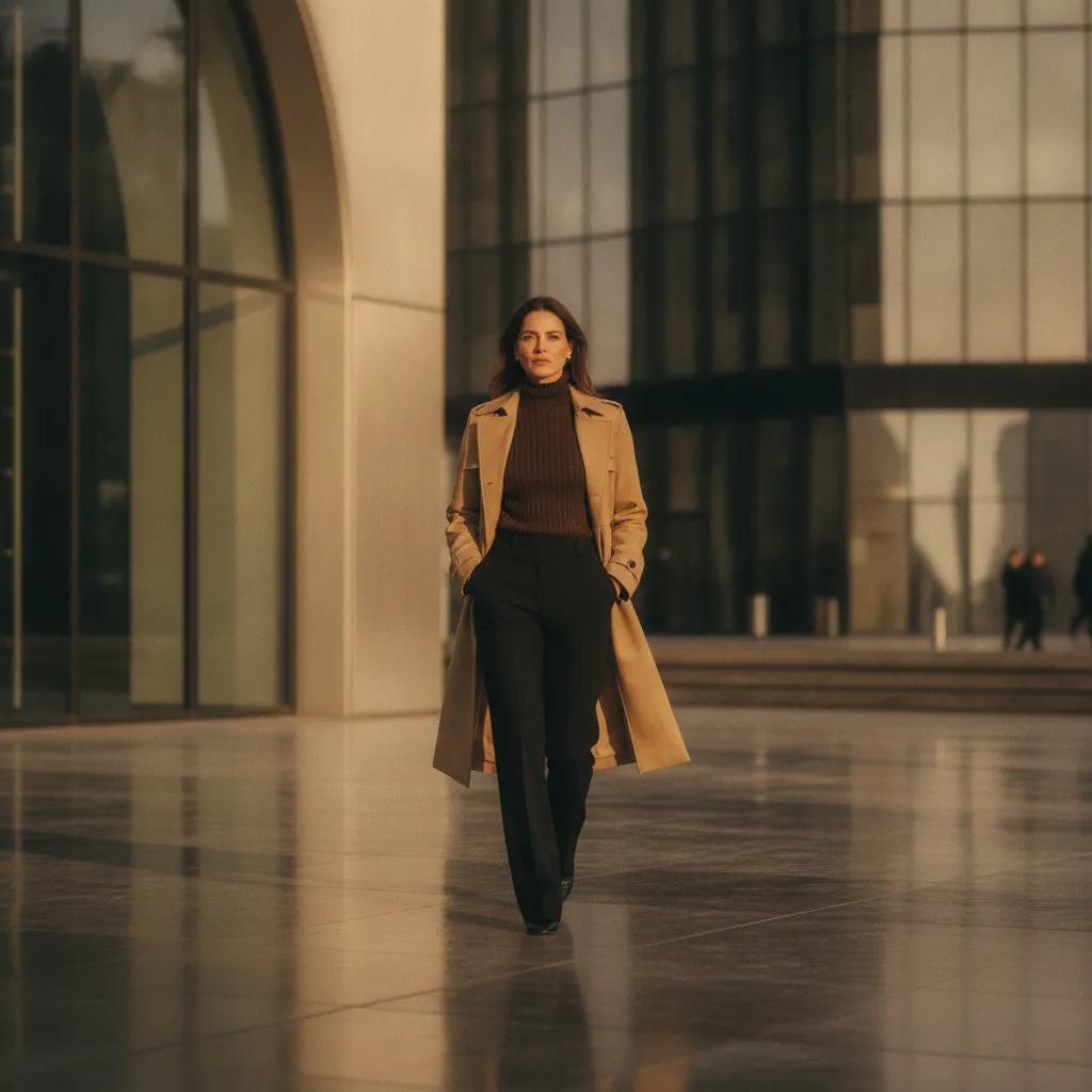 Peuterey Trenchcoat als vielseitiges Styling-Piece für den urbanen Alltag