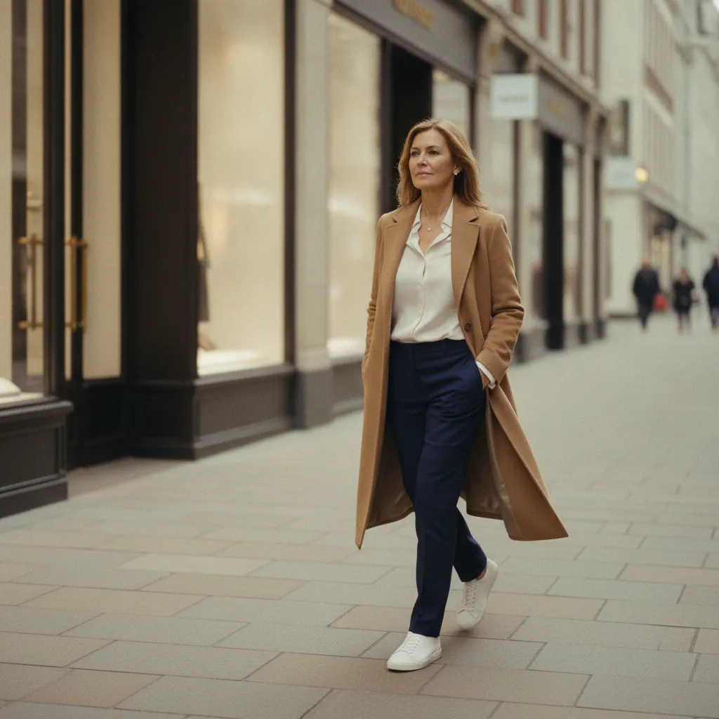 Elegante weiße Sneaker für Frauen ab 50: zeitlos und stilvoll