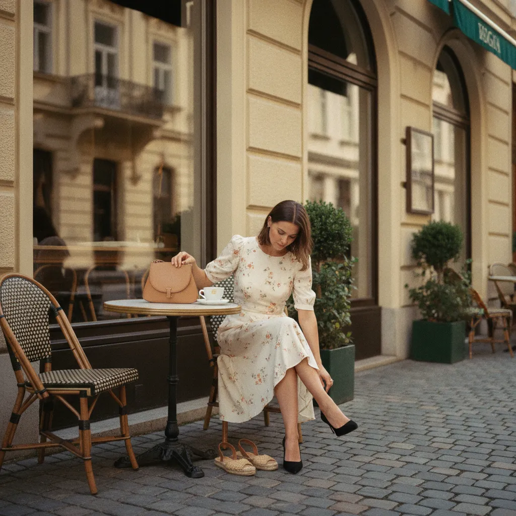 Mit den richtigen Accessoires wird ein Sommerkleid vom Alltagslook zum Abend-Outfit