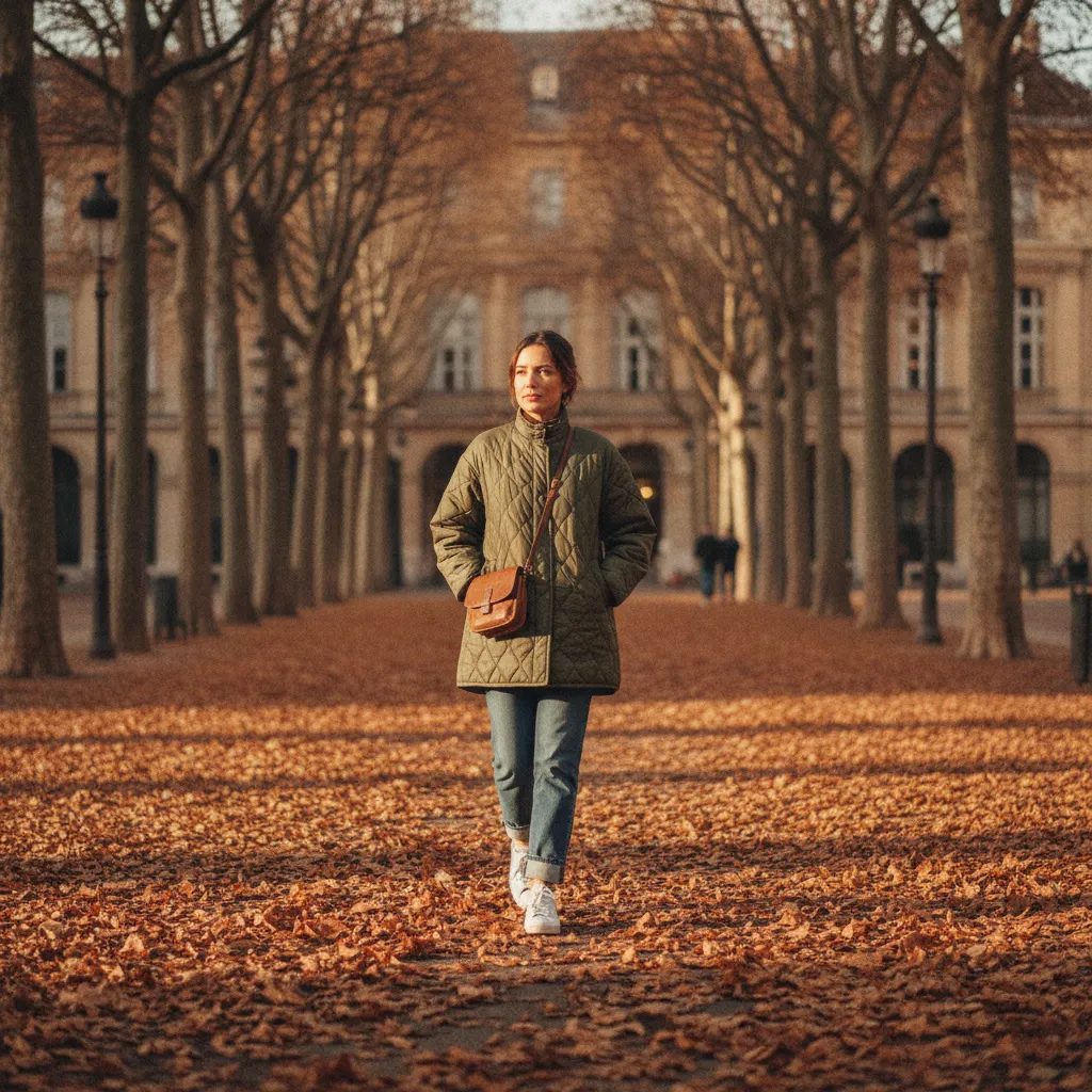Der Khujo Parka lässig kombiniert mit Jeans und Sneakers für den Wochenendlook