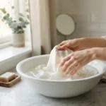 Seide zu Hause waschen: Temperatur, Mittel und Trocknen